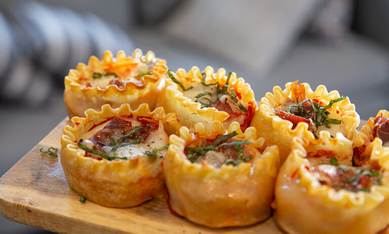 Nonna Pia's Muffin Tin Lasagna 1