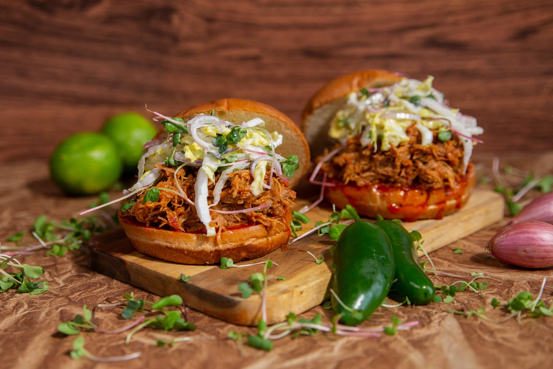Italian Pulled Pork Sandwich - Nonna Pia's US