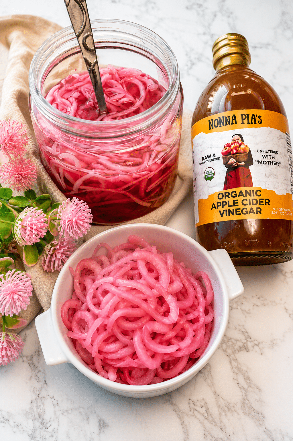 quick pickled red onions recipe
